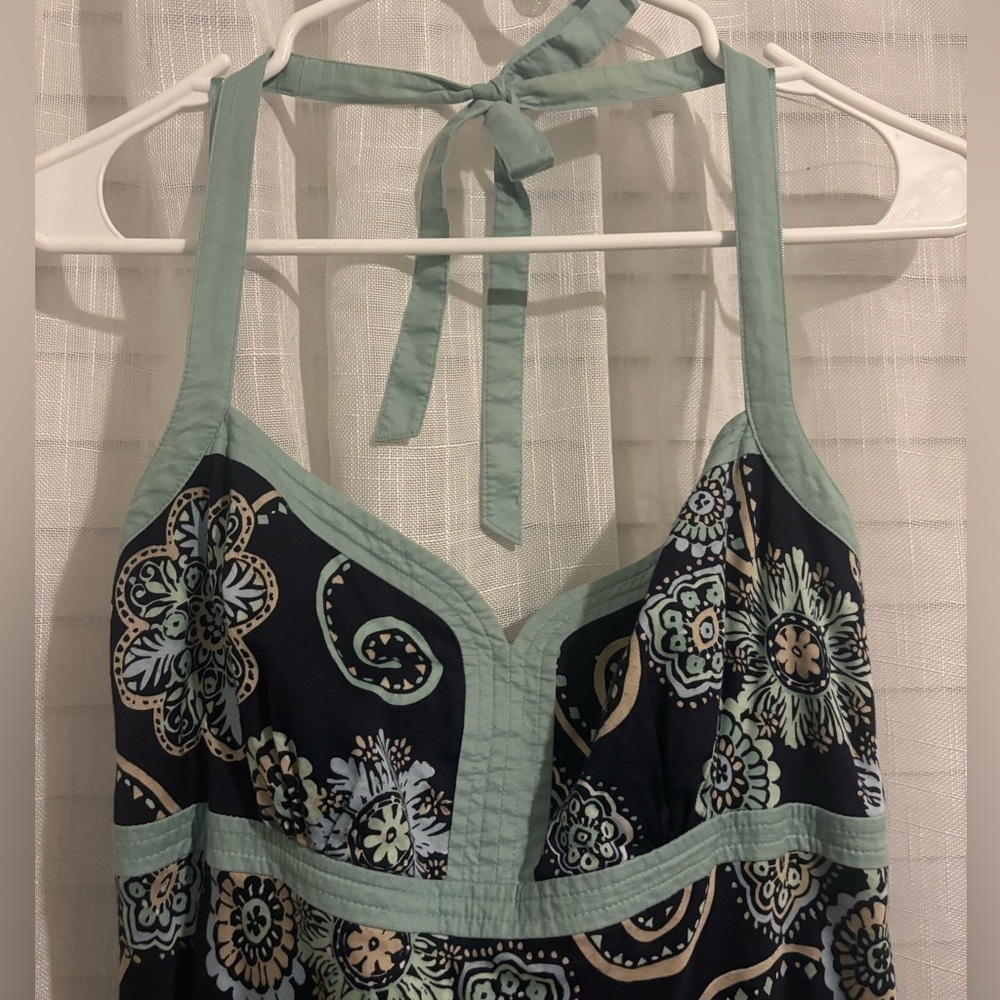 Ann Taylor LOFT Floral Halter Dress - Picture 2 of 4